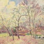 Premier Jour de Printemps à Moret 1889