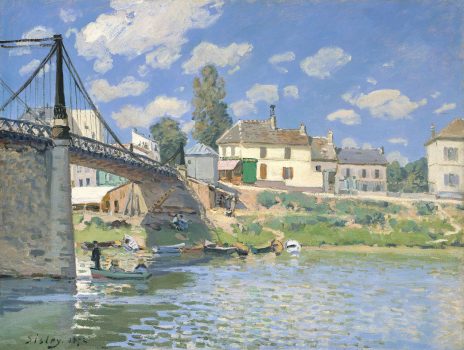 1872, The Bridge at Villeneuve-la-Garenne