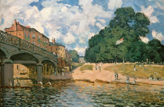 1874, Bridge at Hampton Court