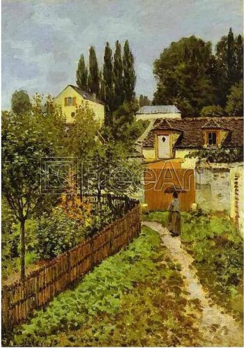 ‘Garden Path in Louveciennes’ 1873