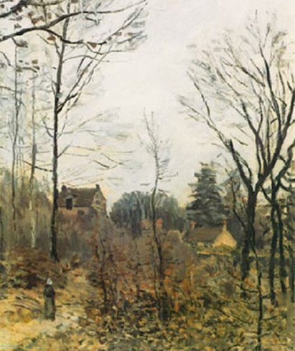 Herbst (Autumn) in Louveciennes 1873